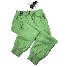 Load image into Gallery viewer, Girls Cotton On, green marle fleece lined track pants, Inside leg: 44.5cm, NEW, size 5,  