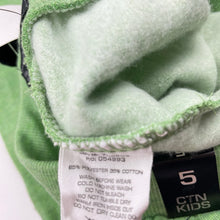 Load image into Gallery viewer, Girls Cotton On, green marle fleece lined track pants, Inside leg: 44.5cm, NEW, size 5,  