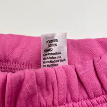 Load image into Gallery viewer, Girls Brilliant Basics, pink fleece lined track pants, Inside leg: 32cm, EUC, size 2,  