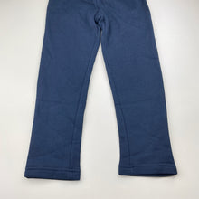 Load image into Gallery viewer, Girls Emerson, navy fleece lined track pants, Inside leg: 47cm, NEW, size 5,  