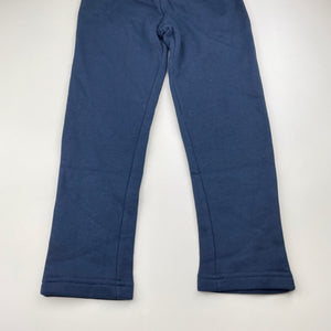 Girls Emerson, navy fleece lined track pants, Inside leg: 47cm, NEW, size 5,  