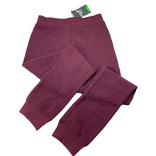 Load image into Gallery viewer, Boys Emerson, maroon fleece lined track pants, Inside leg: 54cm, NEW, size 7,  