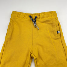 Load image into Gallery viewer, Boys Obaibi, yellow casual pants, elasticated, Inside leg: 25.5cm, GUC, size 2,  