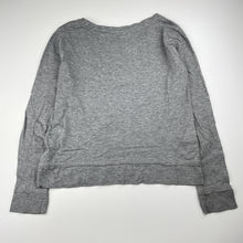 Load image into Gallery viewer, Girls Mango, grey long sleeve tee / top, GUC, size 10,  