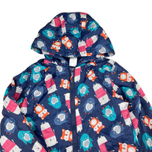 Load image into Gallery viewer, Girls H&amp;T, fleece lined spray jacket, GUC, size 6,  