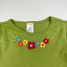 Load image into Gallery viewer, Girls Gymboree, embroidered cotton long sleeve top, EUC, size 6,  