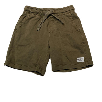 Boys Target, khaki cotton shorts, elasticated, GUC, size 5,  