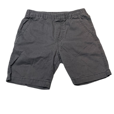 Boys Uniqlo, grey cotton shorts, elasticated, GUC, size 5-6,  