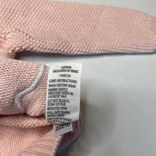 Load image into Gallery viewer, Girls Dymples, pink knitted cotton cardigan, EUC, size 1,  