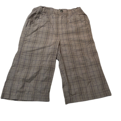 Boys Milkshake, checked cotton long shorts, adjustable, Inside leg: 26cm, GUC, size 8,  