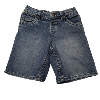 Boys H&T, blue denim shorts, elasticated, FUC, size 3,  