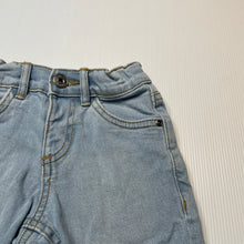 Load image into Gallery viewer, Boys Anko, blue stretch denim shorts, adjustable, FUC, size 2,  