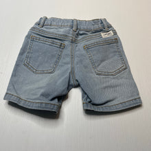 Load image into Gallery viewer, Boys Anko, blue stretch denim shorts, adjustable, FUC, size 2,  