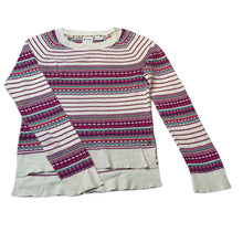 Load image into Gallery viewer, Girls Roxy Girl, knitted cotton sweater / jumper, armpit to armpit: 37cm, armpit to cuff: 41cm, GUC, size 12-14,  