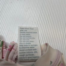 Load image into Gallery viewer, Girls Toshi, UPF 50+ floral rashie / swim top, EUC, size 0,  