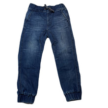 Load image into Gallery viewer, Boys Country Road, stretch denim jogger jeans, elasticated, light mark right leg, FUC, size 5,  