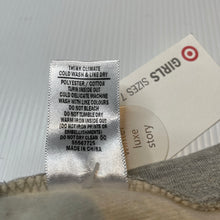 Load image into Gallery viewer, Girls Target, fleece lined long sleeve top, NEW, size 7,  