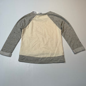 Girls Target, fleece lined long sleeve top, NEW, size 7,  