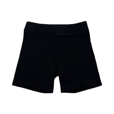 Girls Anko, black stretchy bike shorts, GUC, size 6,  