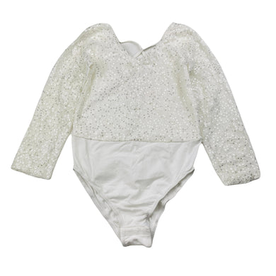 Girls Designer Kidz, lace & sequin bodysuit, *1 popper not fastening*, FUC, size 7,  