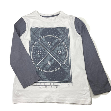 Boys Urban Supply, cotton long sleeve tee / top, GUC, size 8,  