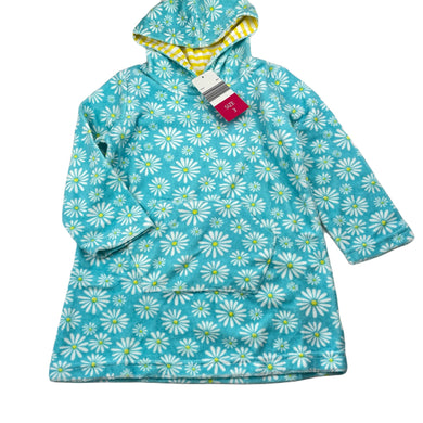 Girls Lily & Dan, floral terry hooded beach cover, L: 48cm, NEW, size 3,  