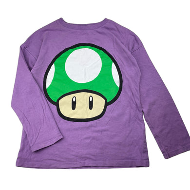 unisex Next, Super Mario cotton long sleeve tee / top, GUC, size 9,  