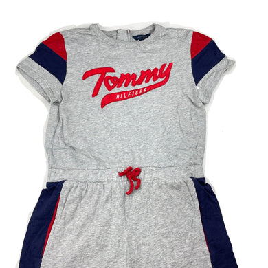 Girls Tommy Hilfiger, cotton playsuit, GUC, size 12,  