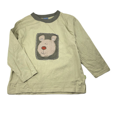 Boys Pumpkin Patch, vintage cotton long sleeve tee/top, discolouration back & sleeves, FUC, size 4,  