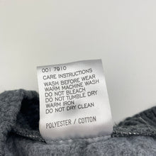 Load image into Gallery viewer, Boys Emerson, grey fleece lined track pants, elasticated, Inside leg: 48cm, GUC, size 6,  