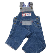 Load image into Gallery viewer, Boys SUPERMAX, vintage denim overalls / dungarees, GUC, size 2,  