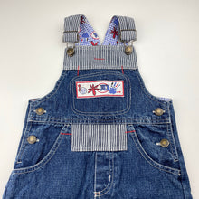 Load image into Gallery viewer, Boys SUPERMAX, vintage denim overalls / dungarees, GUC, size 2,  