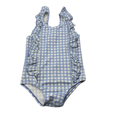 Girls Seed, checked swim one-piece, FUC, size 2,  