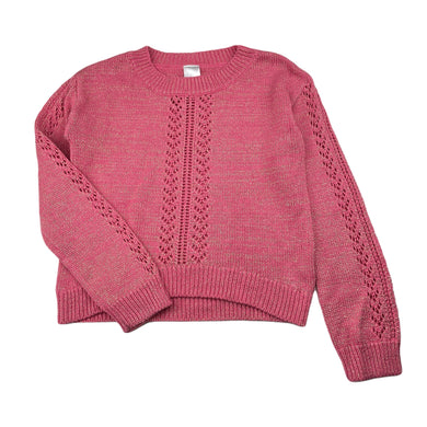 Girls Target, pink & gold knit sweater / jumper, GUC, size 6,  