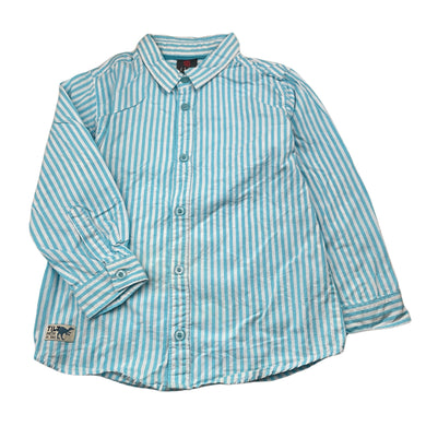 Boys Tilt, striped cotton long sleeve shirt, GUC, size 6,  