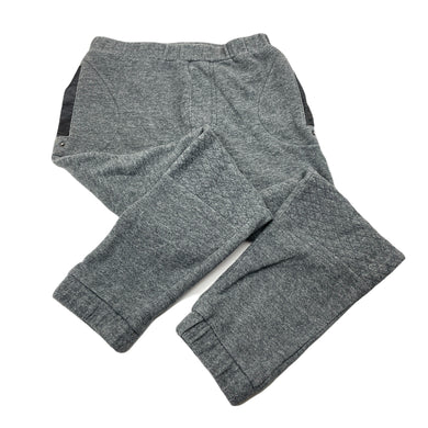 Girls Kardashian Kids, grey marle casual pants, elasticated, Inside leg: 48cm, FUC, size 6,  