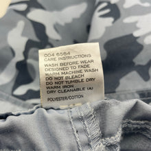 Load image into Gallery viewer, Boys Emerson, blue camo print shorts, elasticated, GUC, size 12,  