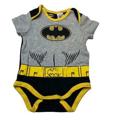 unisex DC Comics, Batman cotton bodysuit / romper, GUC, size 00,  