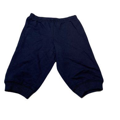 Boys Carters, navy cotton pants / bottoms, elasticated, GUC, size 3 months,  