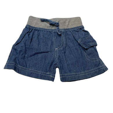 Boys Tiny Little Wonders, lightweight cotton shorts, elasticated, GUC, size 00,  