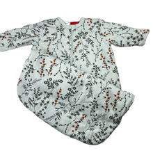 Load image into Gallery viewer, Girls Baby Baby, wadded floral sleeping bag, L: 64cm, FUC, size 0,  