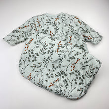 Load image into Gallery viewer, Girls Baby Baby, wadded floral sleeping bag, L: 64cm, FUC, size 0,  