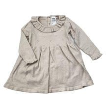 Load image into Gallery viewer, Girls Anko, soft feel stretchy long sleeve dress, EUC, size 0, L: 37cm