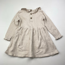 Load image into Gallery viewer, Girls Anko, soft feel stretchy long sleeve dress, EUC, size 0, L: 37cm