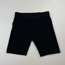 Load image into Gallery viewer, Girls Favourites, black stretchy bike shorts, GUC, size 5,  