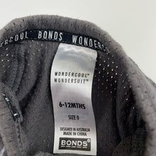 Load image into Gallery viewer, unisex Bonds, WONDERCOOL zip wondersuit / zippy / romper, GUC, size 0,  