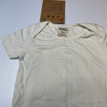 Load image into Gallery viewer, unisex Milk &amp; Masuki, cream organic cotton tee / top, NEW, size 2,  
