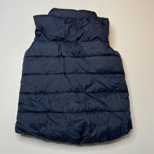 Load image into Gallery viewer, Boys Pumpkin Patch, navy wadded vest / sleeveless jacket, FUC, size 7,  