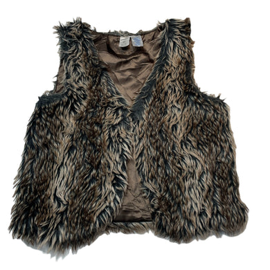Girls Miss Understood, faux fur vest, single hook fastening, FUC, size 12,  
