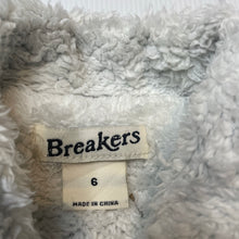 Load image into Gallery viewer, Boys Breakers, fleece lined denim jacket, poppers, GUC, size 6,  